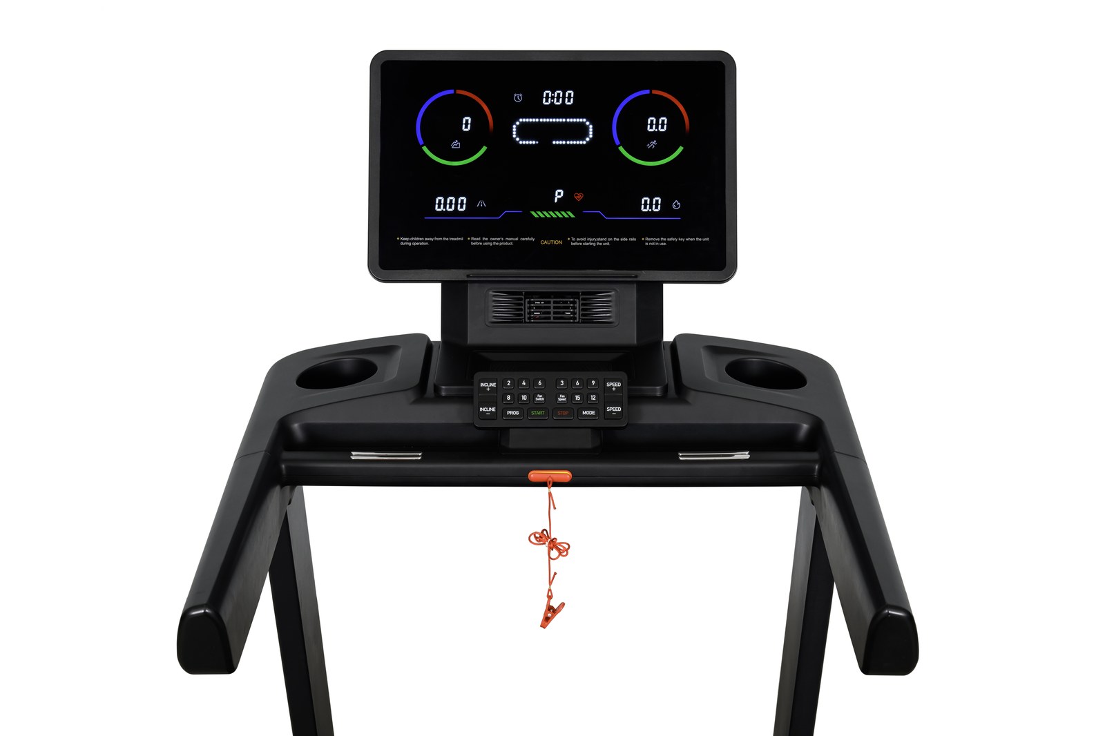 TE-5810 light commercial treadmill, view 1