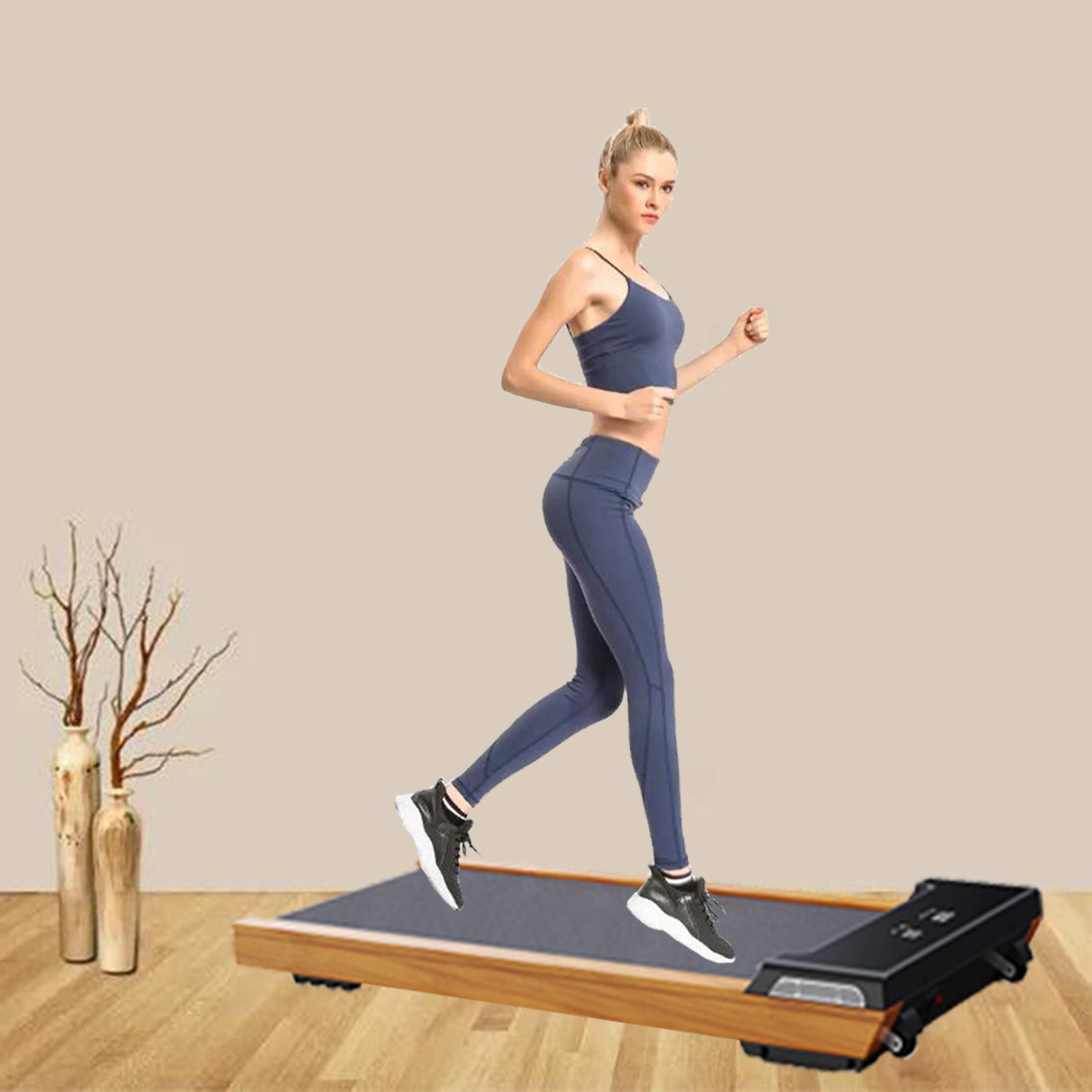 KREEDA Z02 Ultimate Real Wood Walking Pad